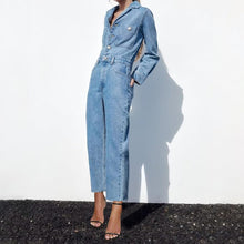 Load image into Gallery viewer, Nanna Denim Jumpsuit
